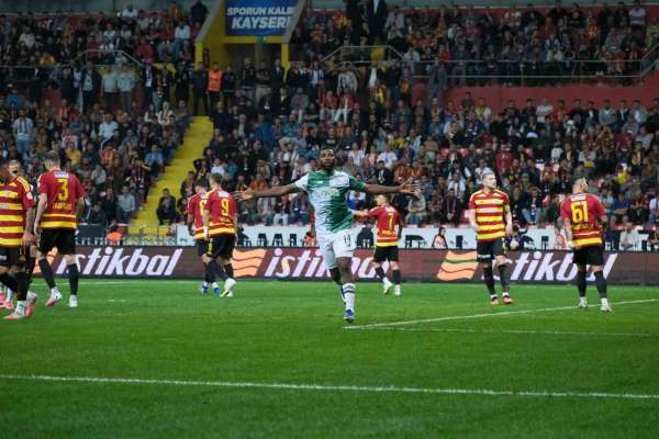 Trendyol 1. Lig: Kayserispor: 1 - Bursaspor: 2