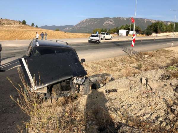 Karabük'te trafik kazası: 2 yaralı 