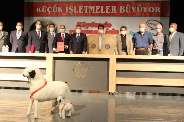 Karaman'da hayvancılık projesinin protokolü imzalandı 