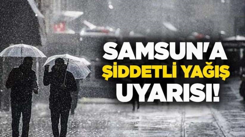 Samsun hava durumu 29 Eylül Pazartesi