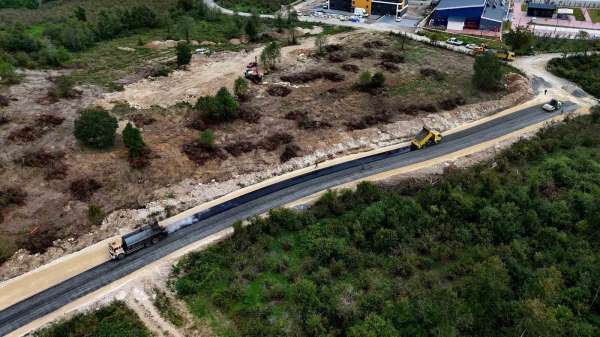 Ordu'da sıcak asfalt çalışmaları sürüyor