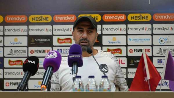 Sedat Ağçay: 'Hak ettiğimiz 3 puanı alamadık'