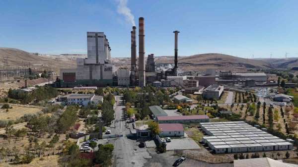 Termik santralde çıkan yangın kontrol altına alındı