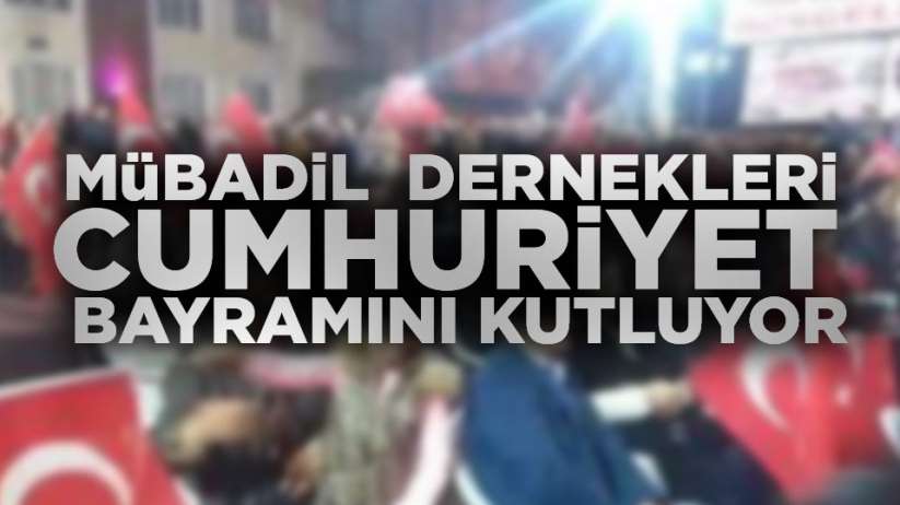 Mübadil Dernekleri Cumhuriyet Bayramını kutluyor