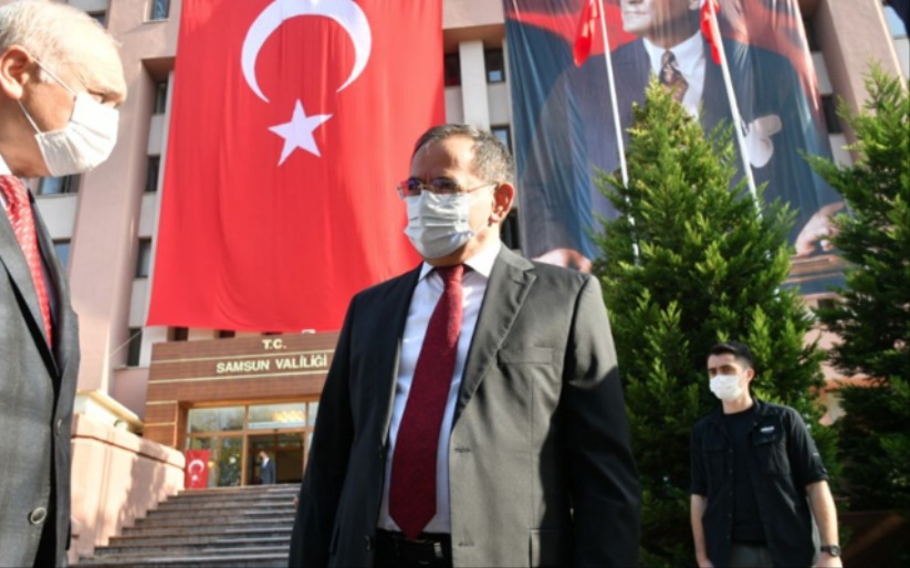 Samsun'da 29 Ekim Cumhuriyet Bayramı Töreni