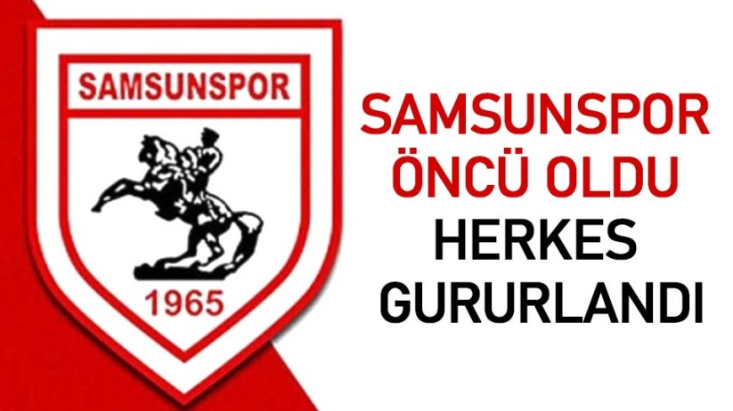Samsunspor gururlandırdı