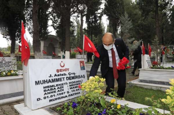 Cumhuriyet Bayramı'nda şehitler unutulmadı