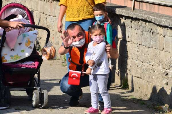 Samsun'da 29 Ekim konvoyu 