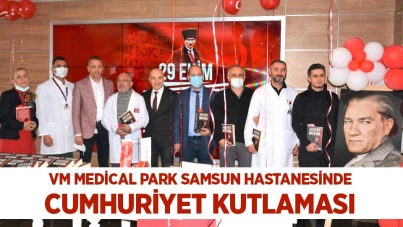 VM Medical Park Samsun Hastanesinde Cumhuriyet kutlaması