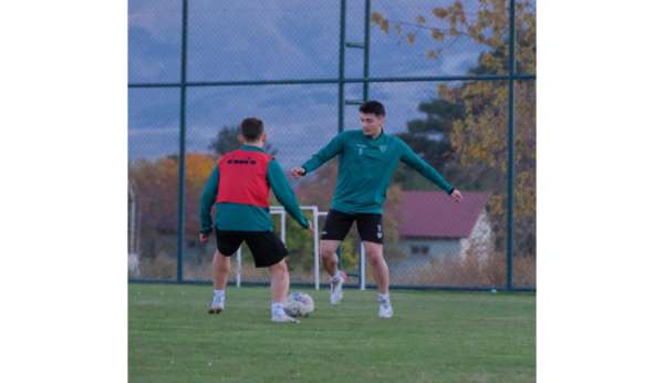 Bursaspor son antrenmanını Erzincan'da yaptı