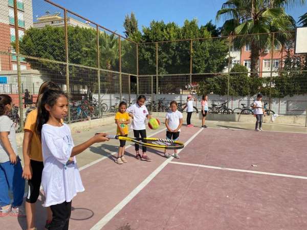 İlkokullarda Spor Dalı Eğitim Projesi Kumluca'da 550 öğrenci ile başladı