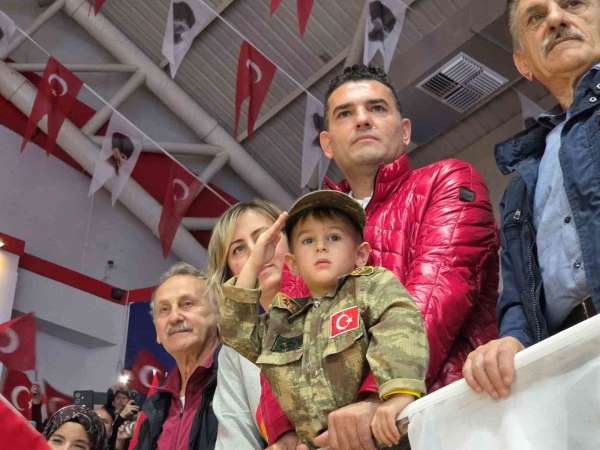 Samsun'da Cumhuriyet Bayramı coşkusu