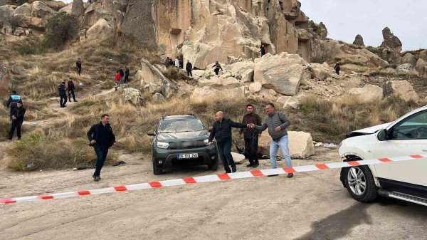 Kapadokya'da çöken peribacasının altında kalarak hayatını kaybedenlerin isimleri belli oldu