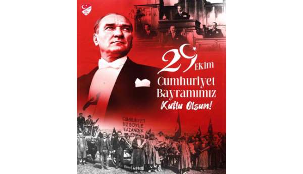 Spor camiasından 29 Ekim Cumhuriyet Bayramı mesajları