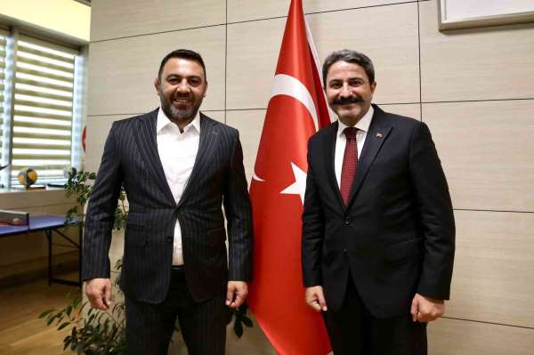 Gençlik ve Spor İl Müdürü Kalın, Bakan Yardımcısı'nı ziyaret etti
