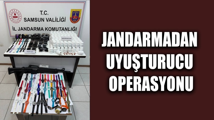 Jandarmadan uyuşturucu operasyonu: 1 gözaltı