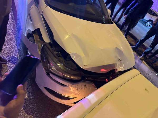 Mardin'de maddi hasarlı trafik kazası