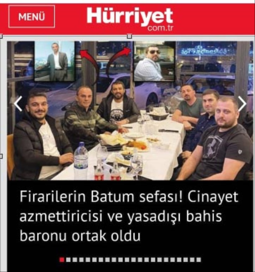 Samsunlu Galip Öztürk interpol tarafından aranan ortağı ile poz verdi