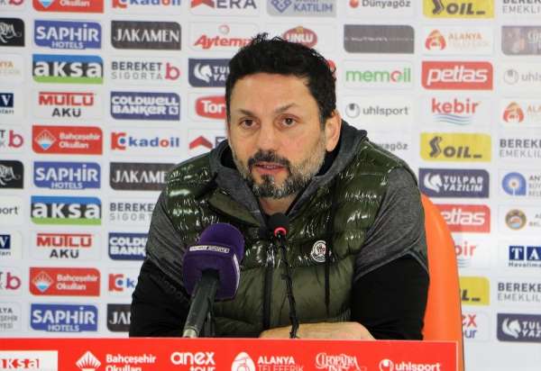Erol Bulut: '3 puanla ayrılmanın sevincini yaşıyoruz'