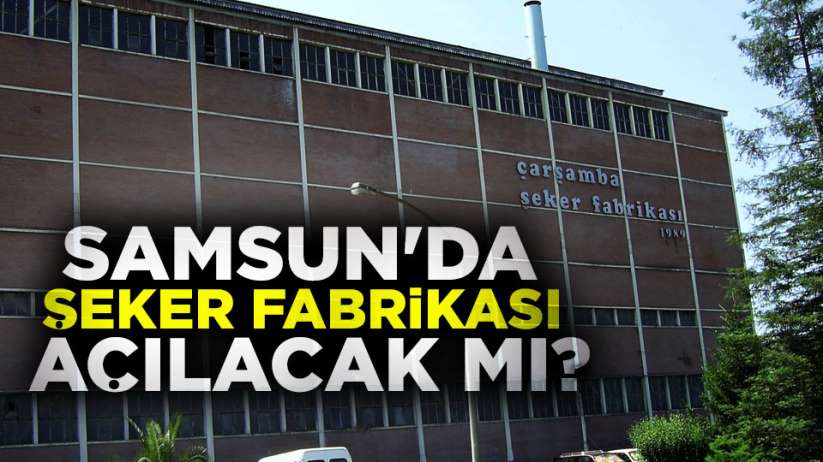 Samsun'da şeker fabrikası açılacak mı?