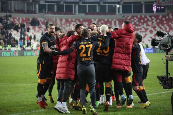 Galatasaray'dan maç sonu büyük sevinç
