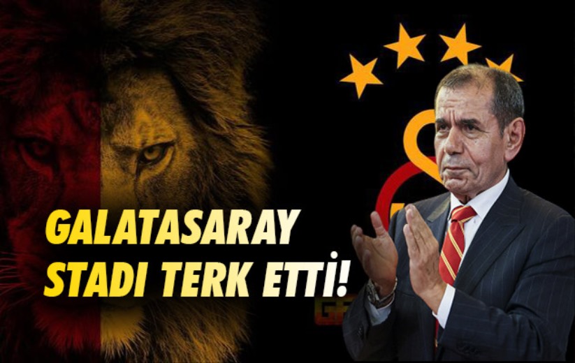 Galatasaray Stadı Terk Etti!