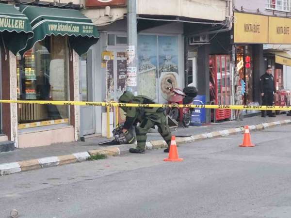 Sinop'ta şüpheli çanta paniği