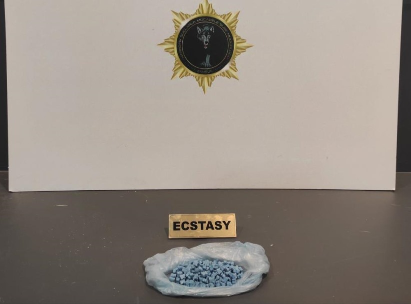 Samsun'da 165 adet ecstasy hap ele geçirildi