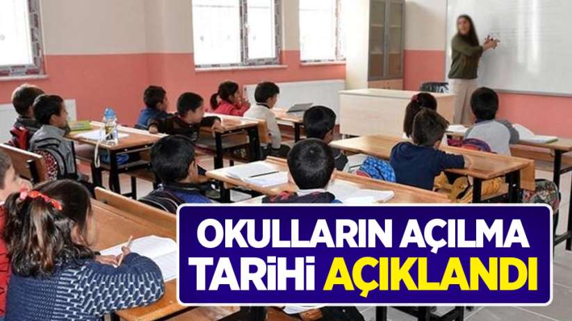 Bakan Selçuk okulların açılma tarihini açıkladı!