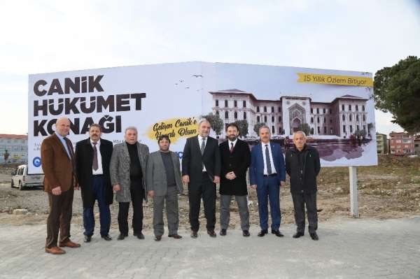 Canik hükümet konağına kavuşuyor 