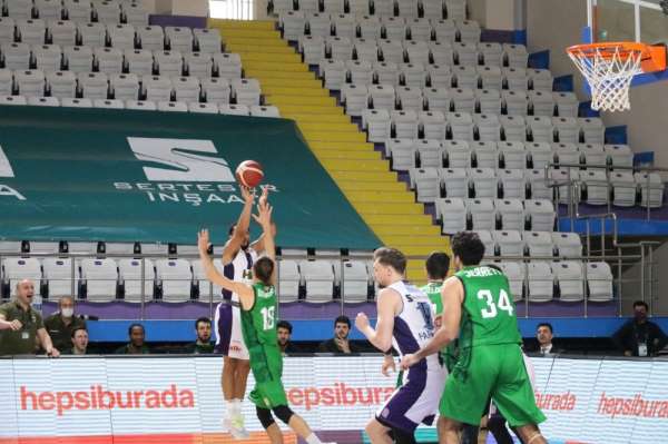 Basketbol Süper Ligi: HDI Sigorta Afyon Belediyespor: 80 - Darüşşafaka Tekfen: 79