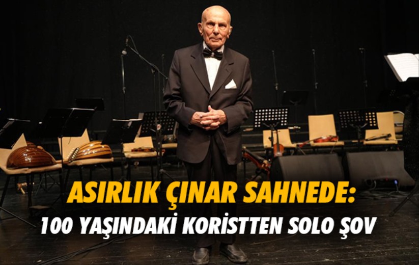 Asırlık çınar sahnede: 100 yaşındaki koristten solo şov