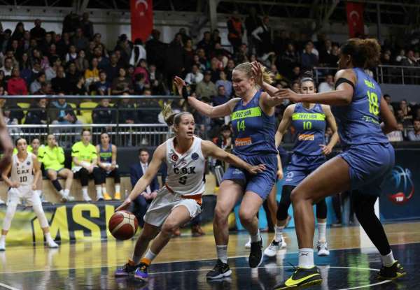 FİBA Kadınlar Avrupa Ligi: Çukurova Basketbol: 56 - USK Prag : 77