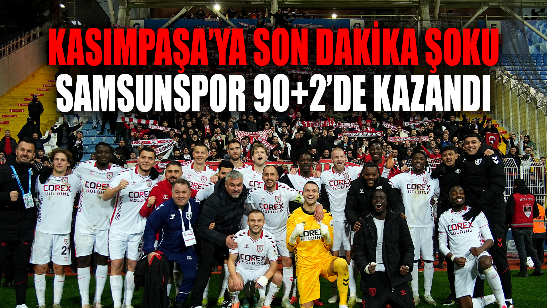 Trendyol Süper Lig: Kasımpaşa: 0 - Samsunspor: 1
