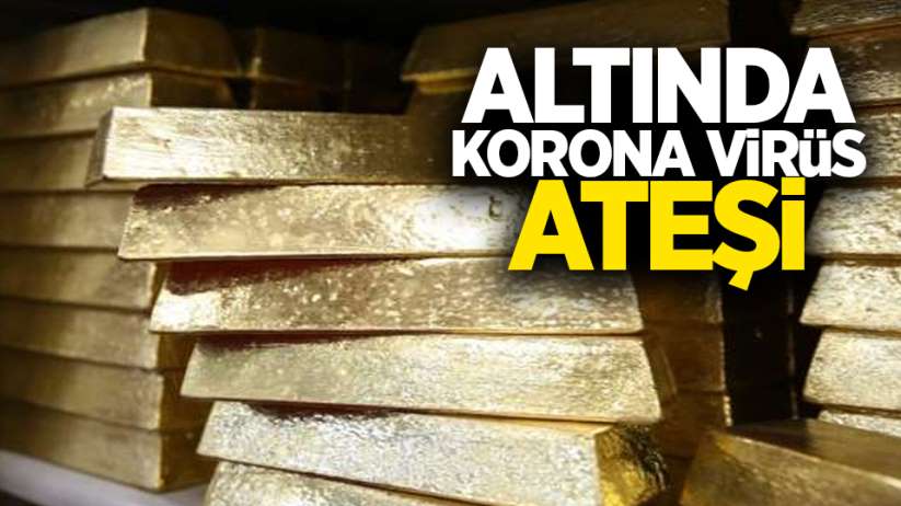 Altında korona virüs ateşi