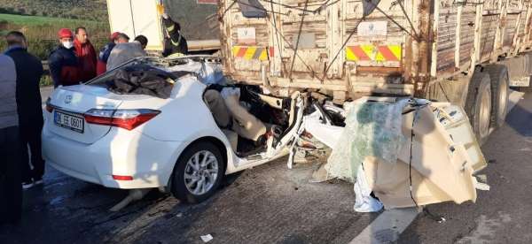 Osmaniye'de trafik kazası: 3 ölü, 2 yaralı 