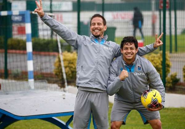 Pereira ve Guılherma 8 yıl sonra Trabzonspor'da buluşarak ortak oldular 