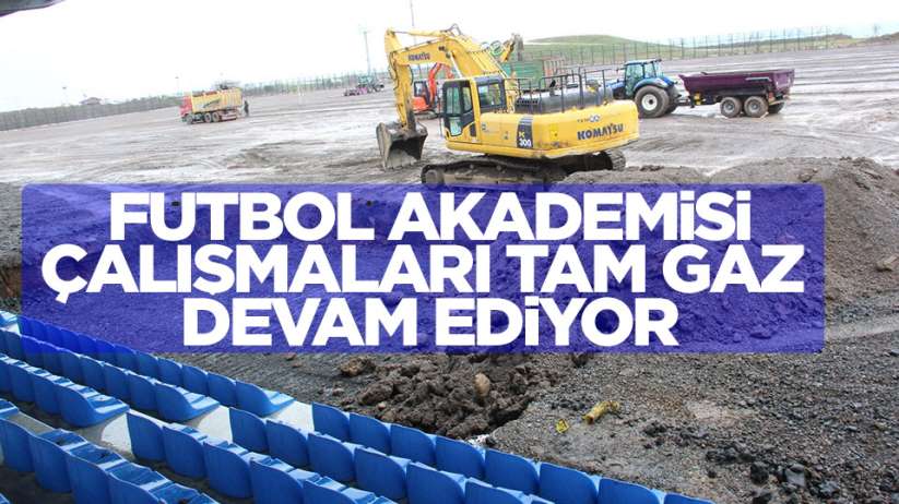 Yılport Samsunspor Futbol Akademisi çalışmaları tam gaz devam ediyor