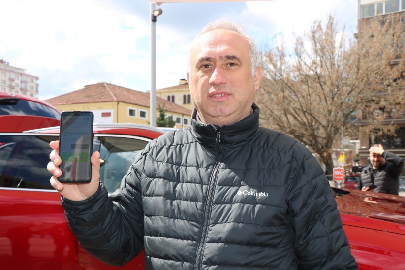 Samsunlu talihli çekilişte TOGG almaya hak kazandı
