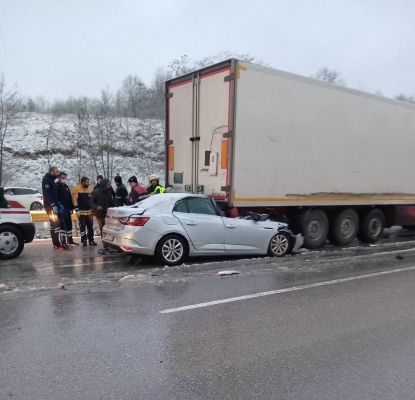 Samsun'da 13 aracın karıştığı kazada yaralı sayısı belli oldu