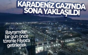 Karadeniz Gazı'nda sona yaklaşıldı