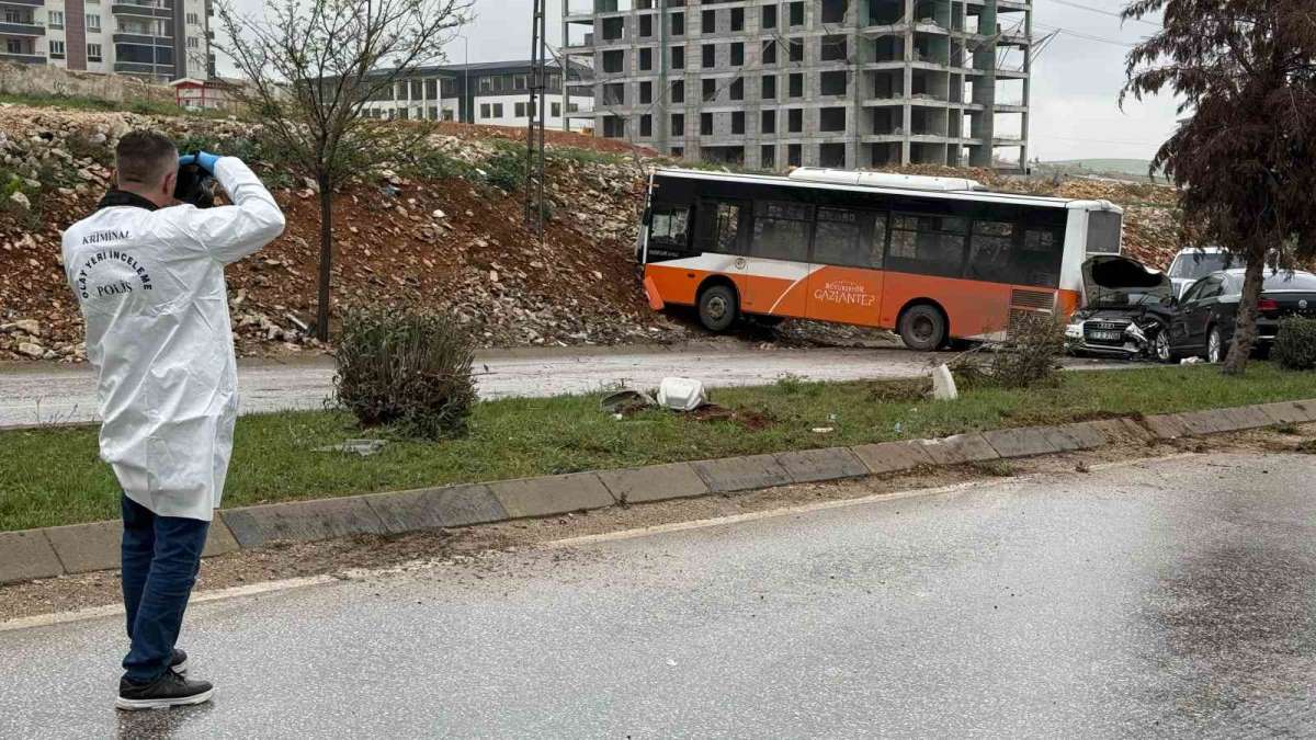 Gaziantep'te zincirleme kaza: 12 yaralı