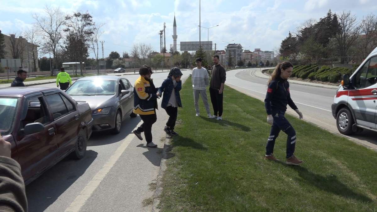 Kırklareli'nde zincirleme trafik kazası