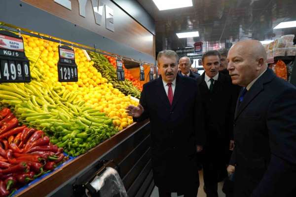 Erzurum'da halk pazarlarının 14. şubesi açıldı