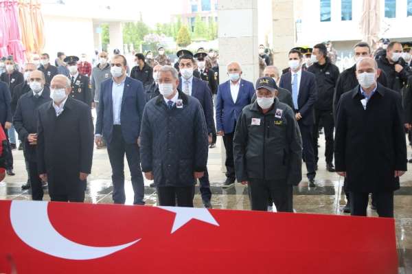 Şehit Jandarma Uzman Çavuş Güneş Ankara'da son yolculuğuna uğurlandı 