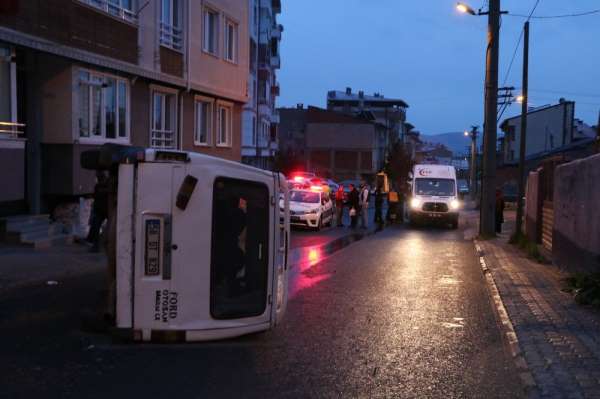 Sivas'ta trafik kazası : 2 yaralı 