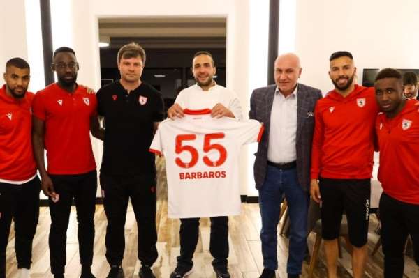 MasterChef Barbaros Samsunspor'a sunum yaptı