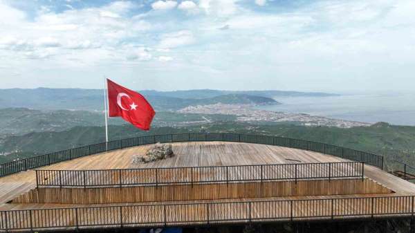 Türk bayrağı Yoroz'a yakıştı - Ordu haber