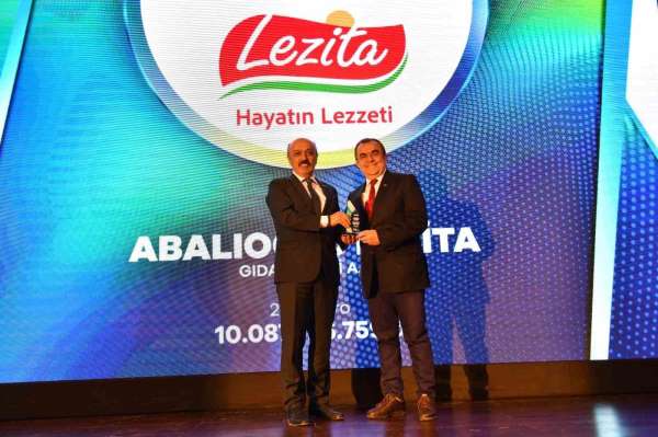 Anadolu'nun en büyük firmaları listesinde 34. olan Lezita'ya ödül