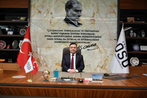 Başkan Yalçın: 'Kayseri'nin 4 milyar dolarlık ihracat hedefine ulaşması zor görünmemektedir'